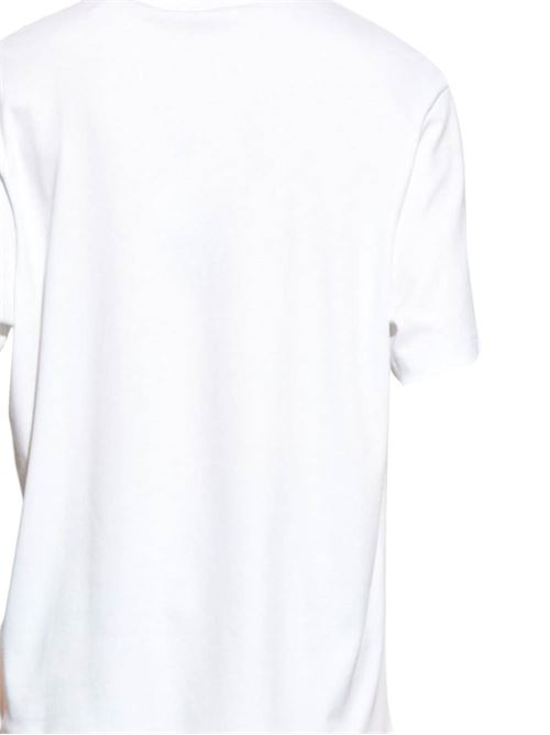 T-shirt in jersey bianco HELMUT LANG | O04HM599100